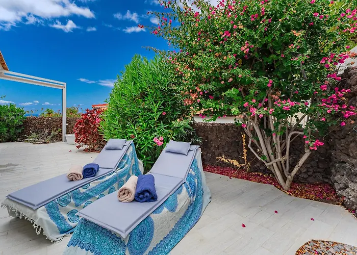 Private House With Ocean View Garden 7min To Bahia Сasa de vacaciones Costa Adeje (Tenerife)